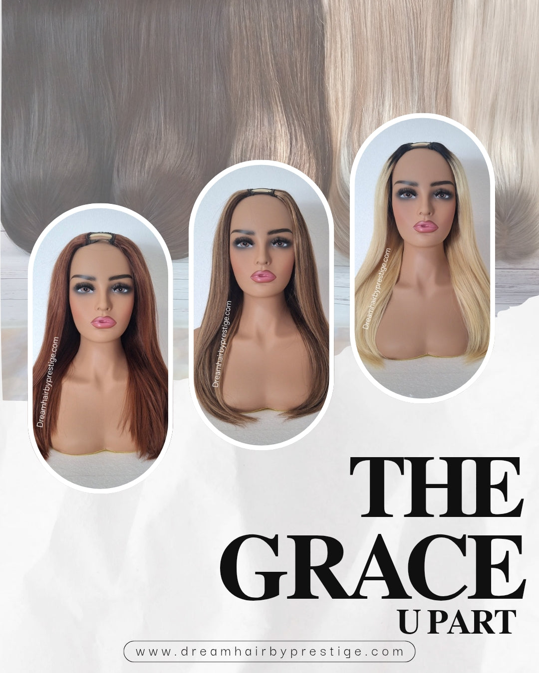 Grace U part Wigs
