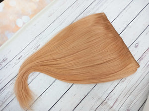 One piece clip in extension, human hair, choose shade and length, upgrade your hair density!