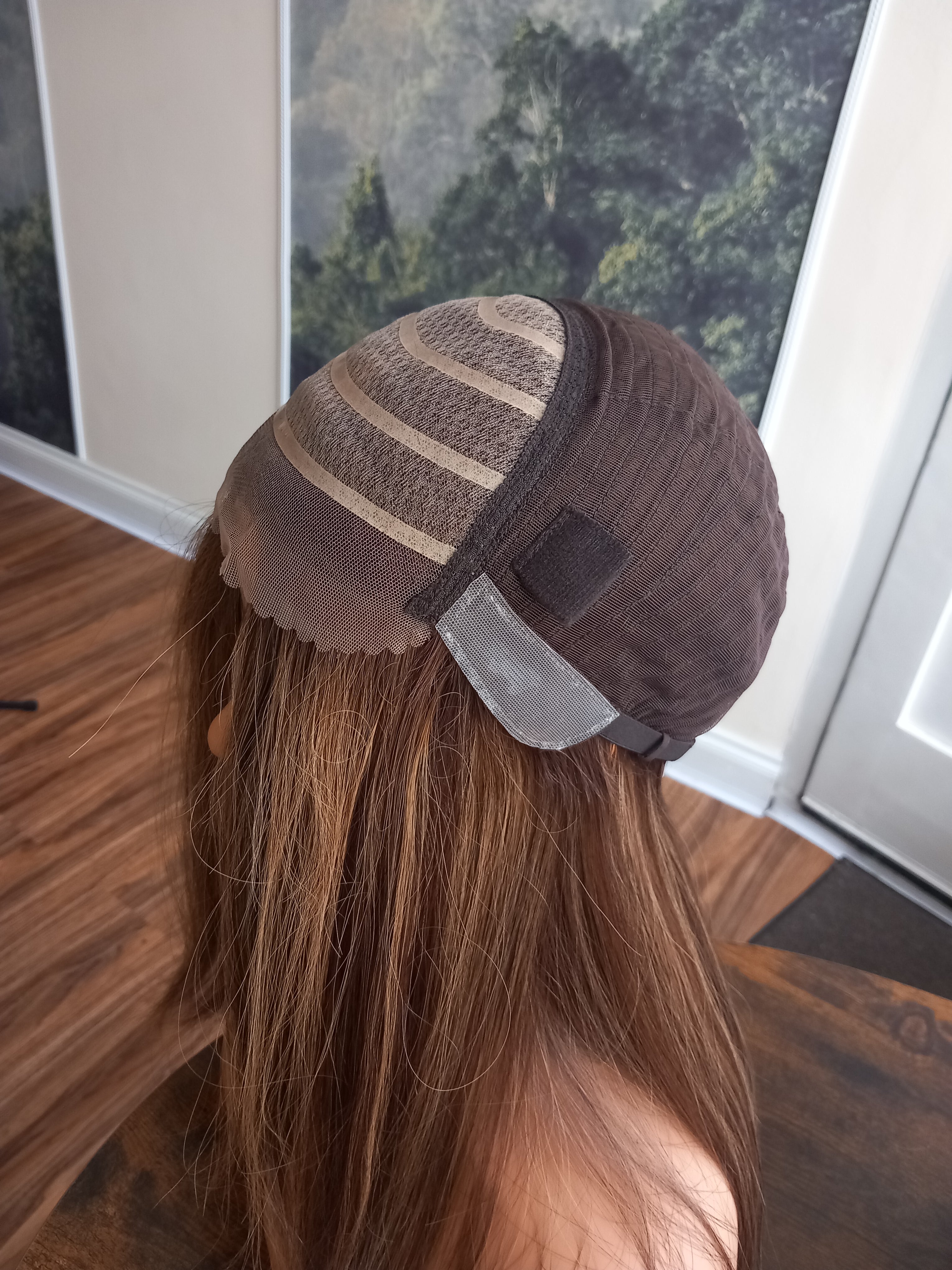 Ready to ship- Courtney lace top wig, medical, hair loss, high quality, realistic, Spiced Coffee, Medium