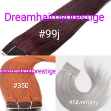 Charger l&#39;image dans la galerie, ClipandMix- Human hair extension, 4 inch clip in, choose shade, 16/18/20 inches long