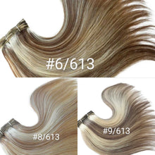 Load image into Gallery viewer, ClipandMix- Human hair extension, 4 inch clip in, choose shade, 16/18/20 inches long