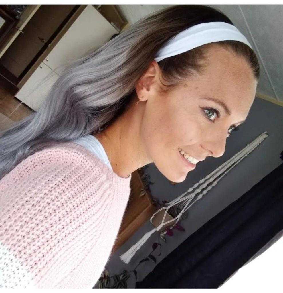 Headband wig, Human hair extension, choose shade, 16/18 inches long, 200g