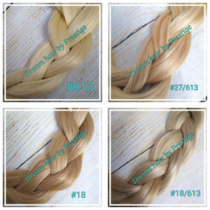Human hair U part wig- #16/613 - sahara blonde/light blonde- 16/18/20/22 inches long
