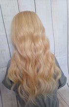 Load image into Gallery viewer, Human hair U part wig- #16/613 - sahara blonde/light blonde- 16/18/20/22 inches long
