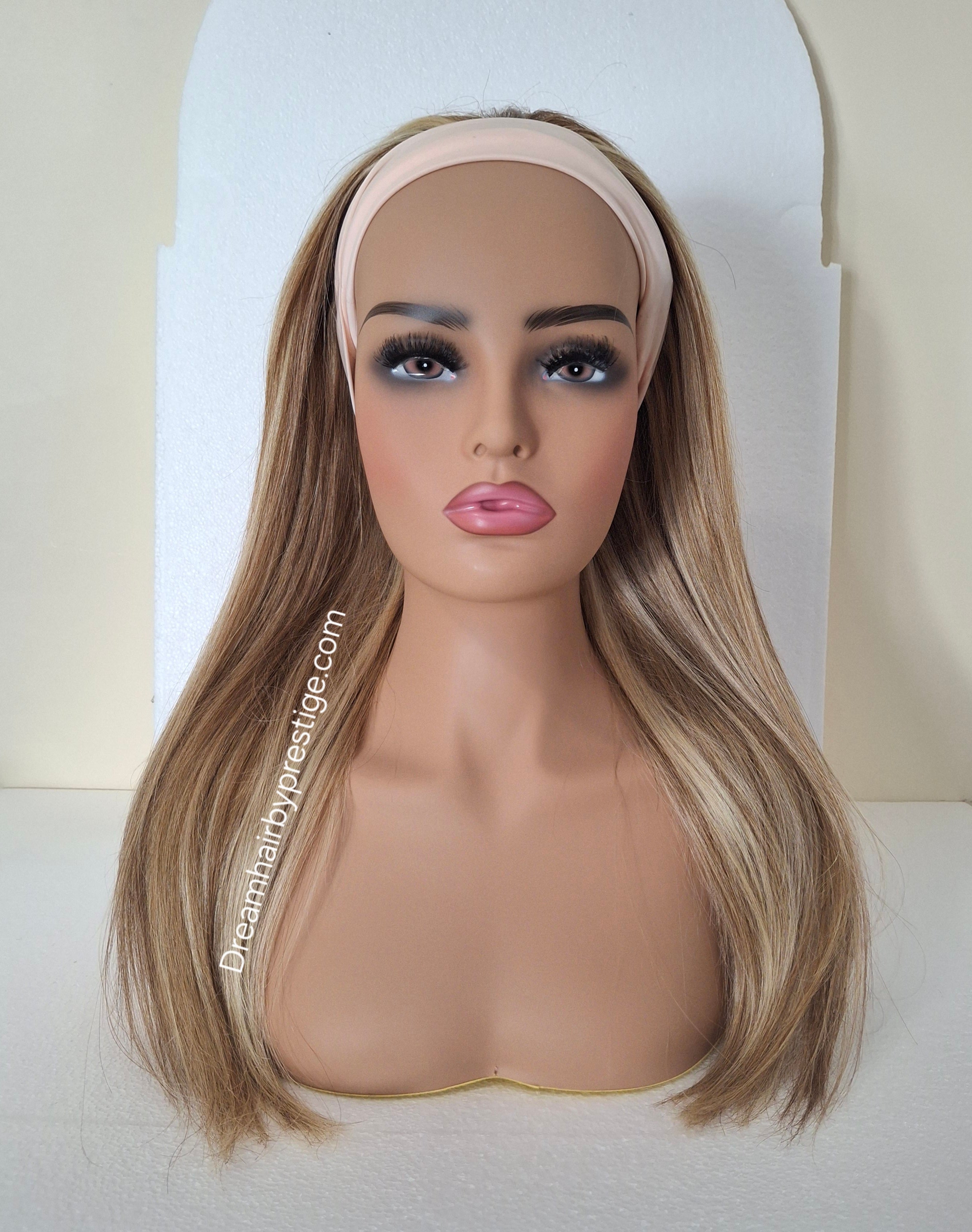 Vibe Headband wig, Human hair extension, choose your colour and length, 16/18/20 inches long