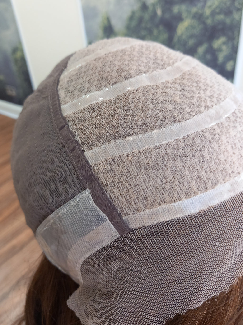 Ready to ship- Lila Silk base lace front wig, medical, hair loss, high quality, realistic, dark brunette, Medium