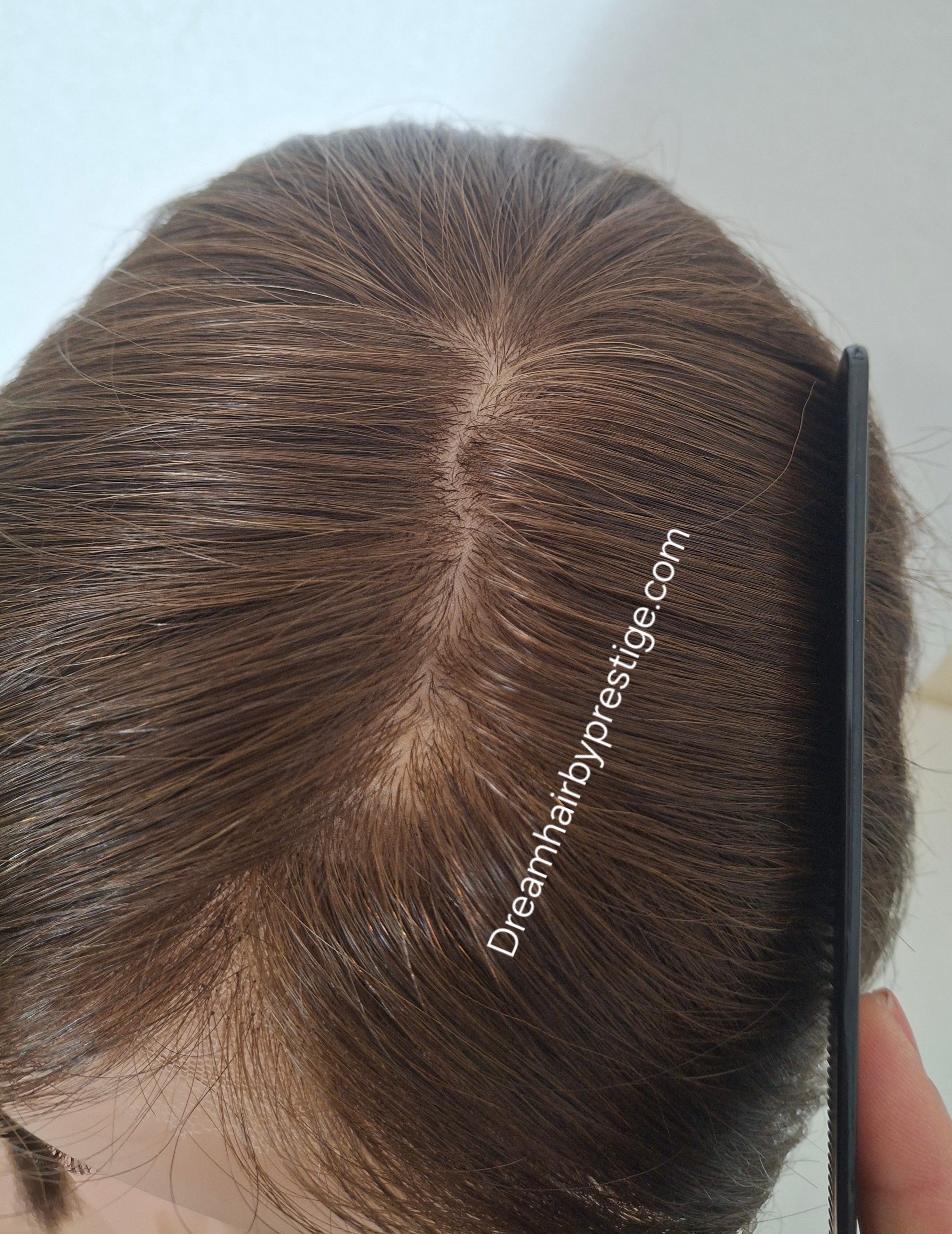 Lila Silk base lace front wig, medical, hair loss, high quality, realistic, chocolate, Medium