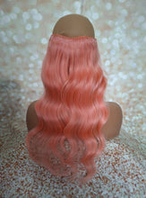 Load image into Gallery viewer, Vibe Halo extension, Human hair, choose shade, 16/18/20 inches long, 200g