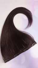 Load image into Gallery viewer, Double weft clip in hair extensions, human remy hair, 16/18/20 inch, 200g