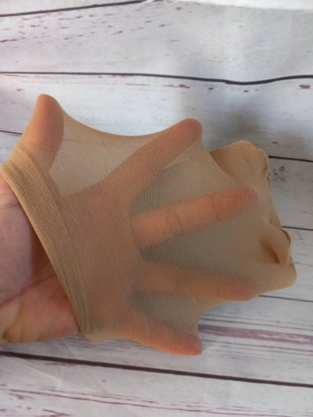 Stocking wig caps, pack of 2 stretch cap, beige,