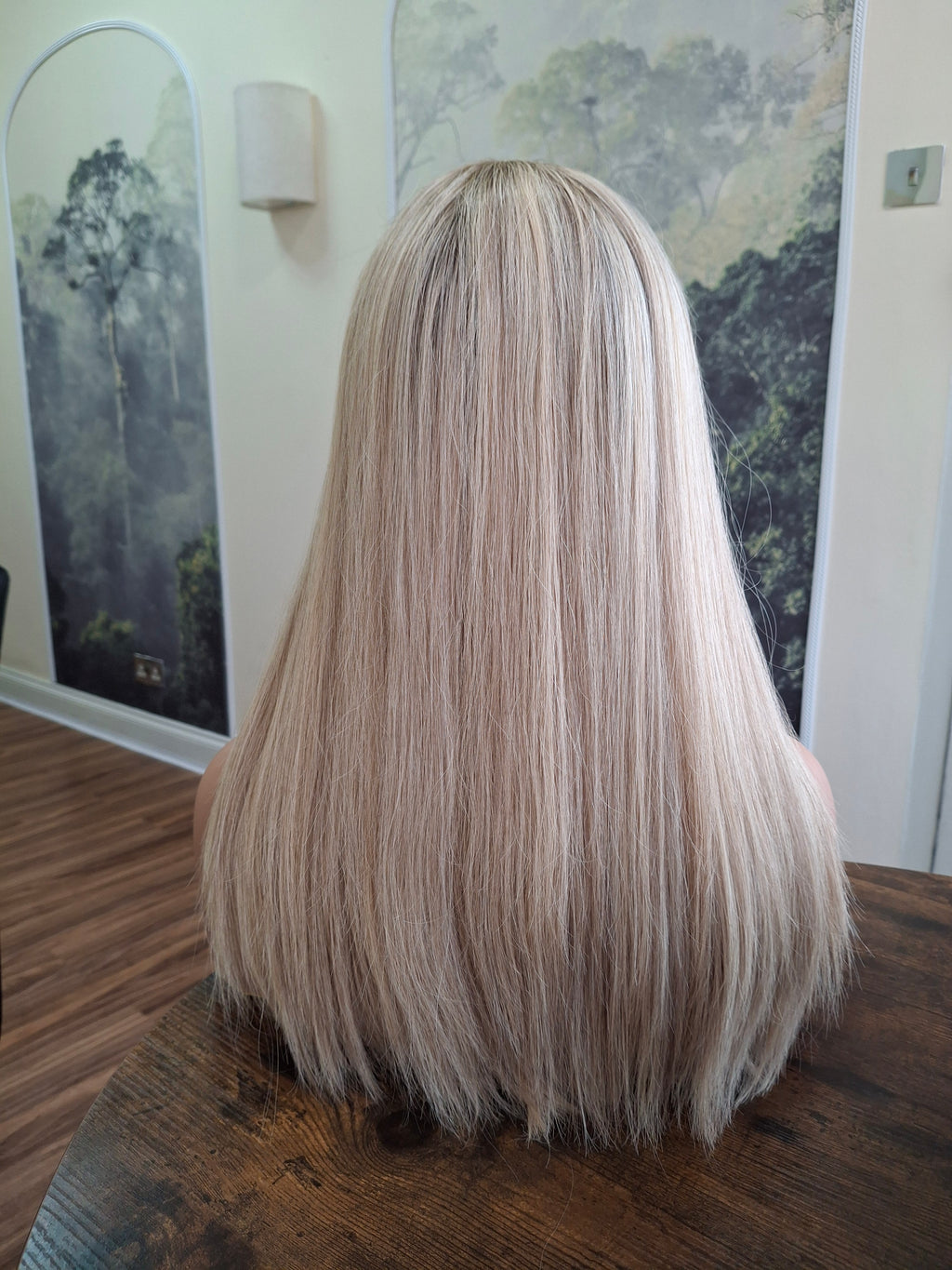 Ready to ship- Courtney lace top wig, medical, hair loss, high quality, realistic, vanilla ice, small