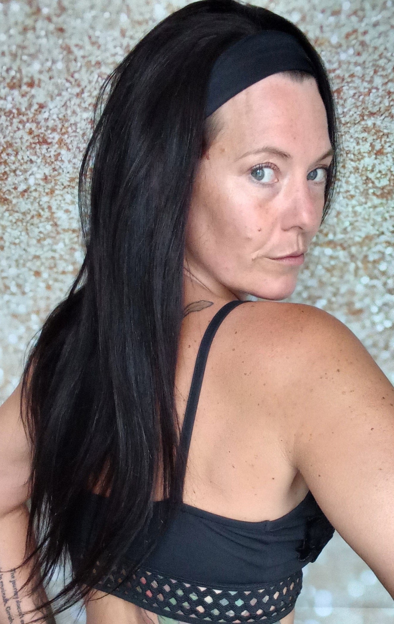 Khloe Headband wig, Human hair extension, choose shade, 16/18/20 inches long