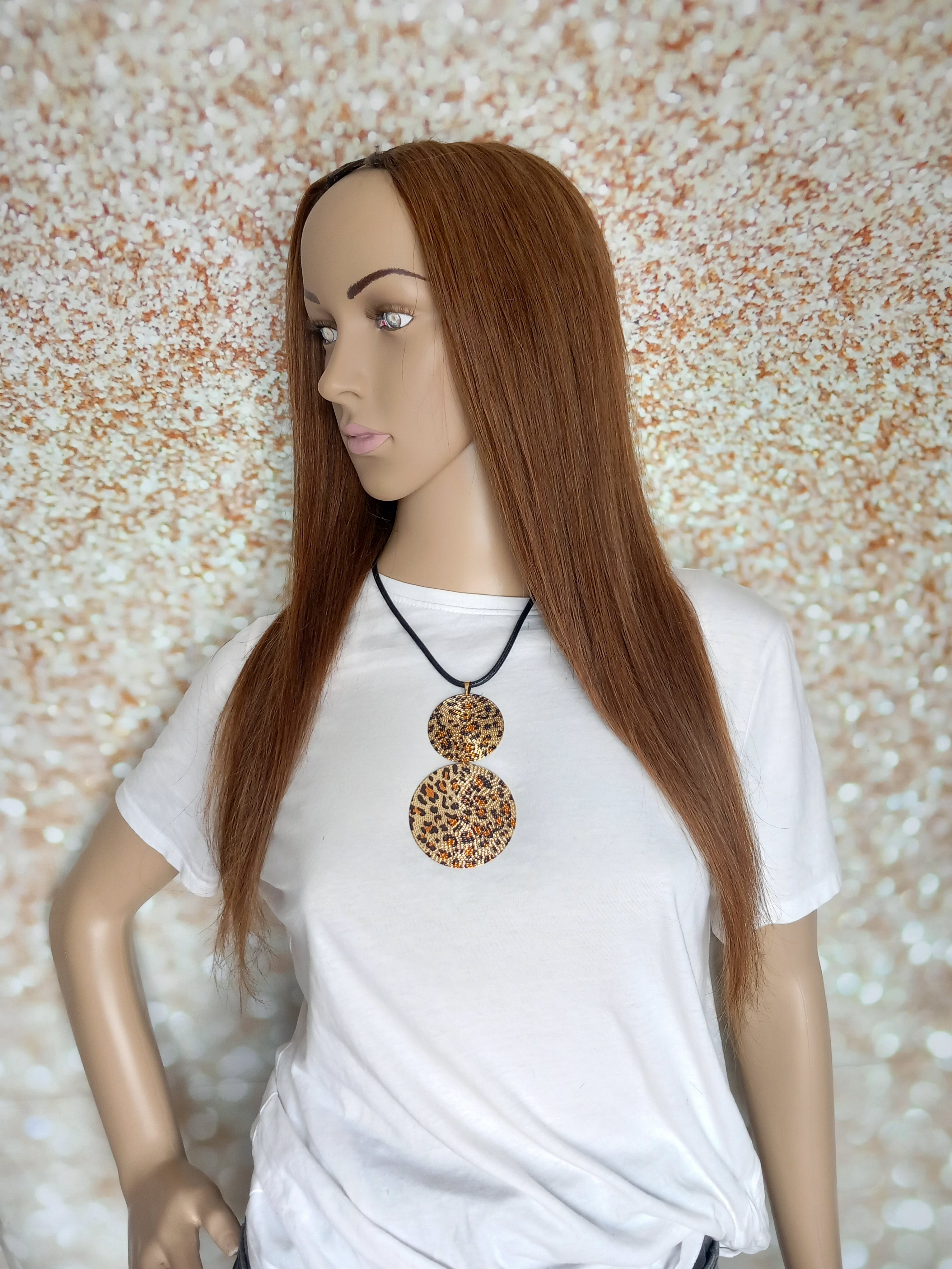 Khloe Headband wig, Human hair extension, choose shade, 16/18/20 inches long