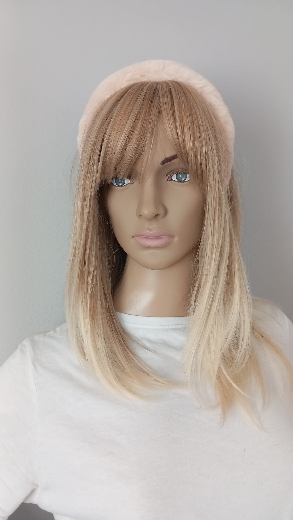 Ready to ship- Luxury soft faux fur winter hairband, headband, hair accessory