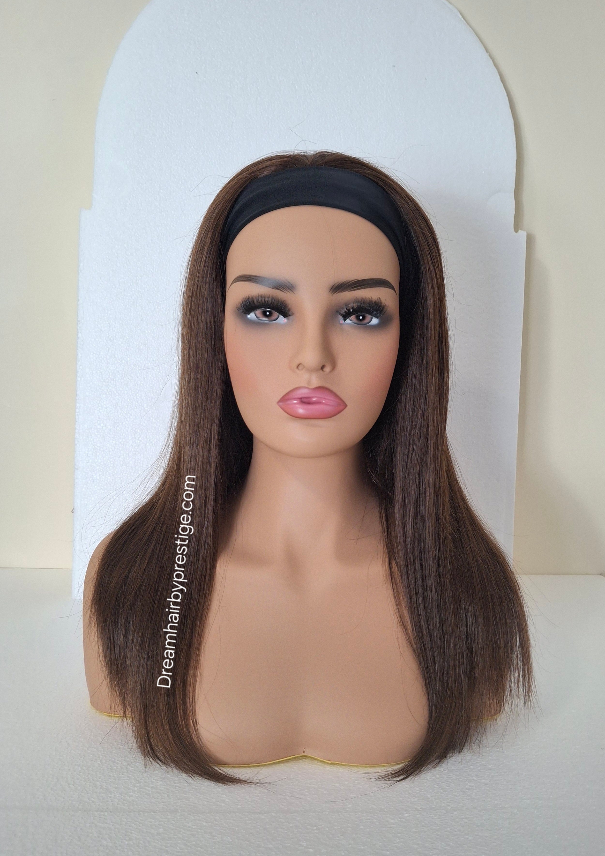Vibe Headband wig, Human hair extension, choose your colour and length, 16/18/20 inches long