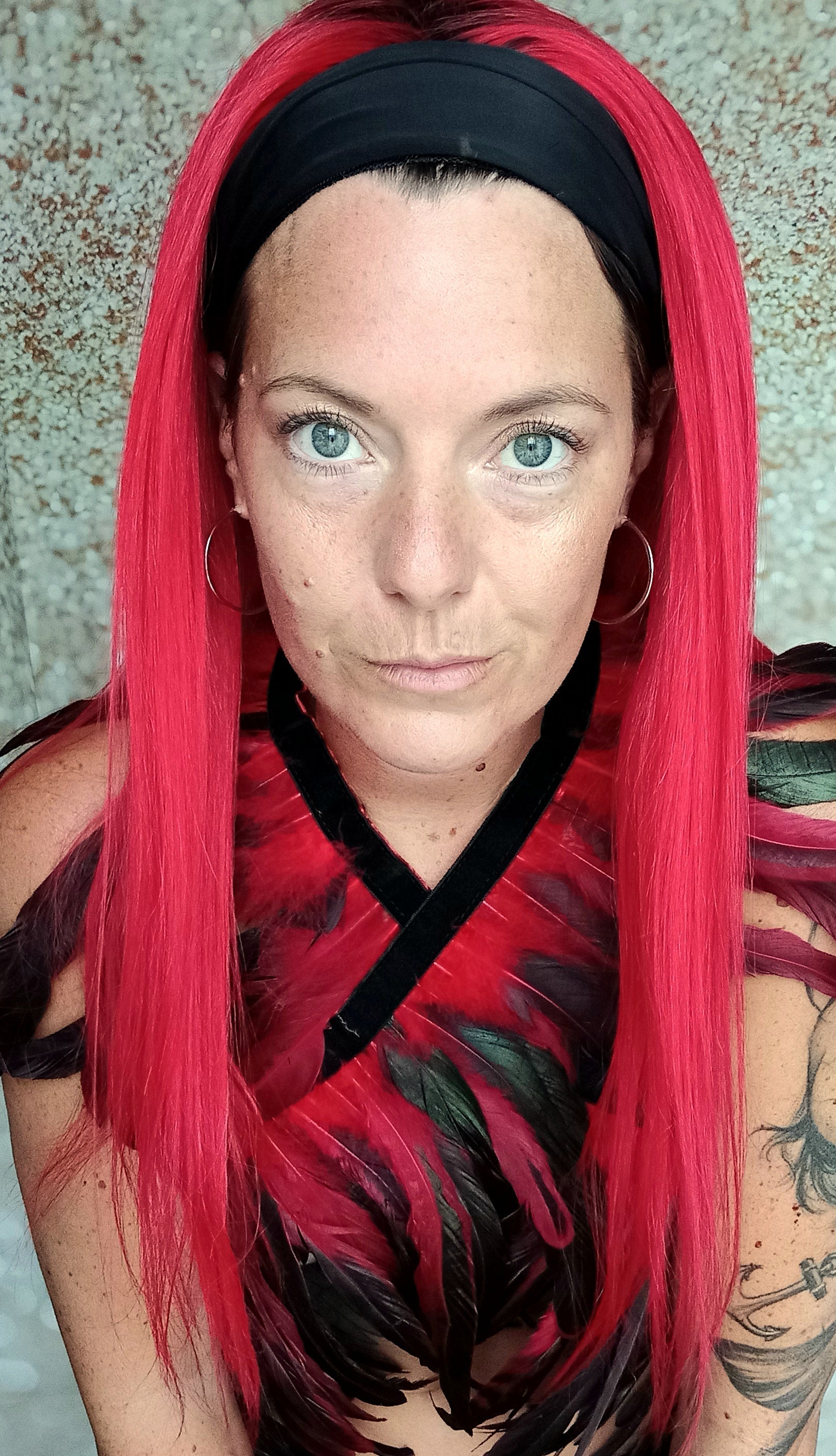 Khloe Headband wig, Human hair extension, choose shade, 16/18/20 inches long