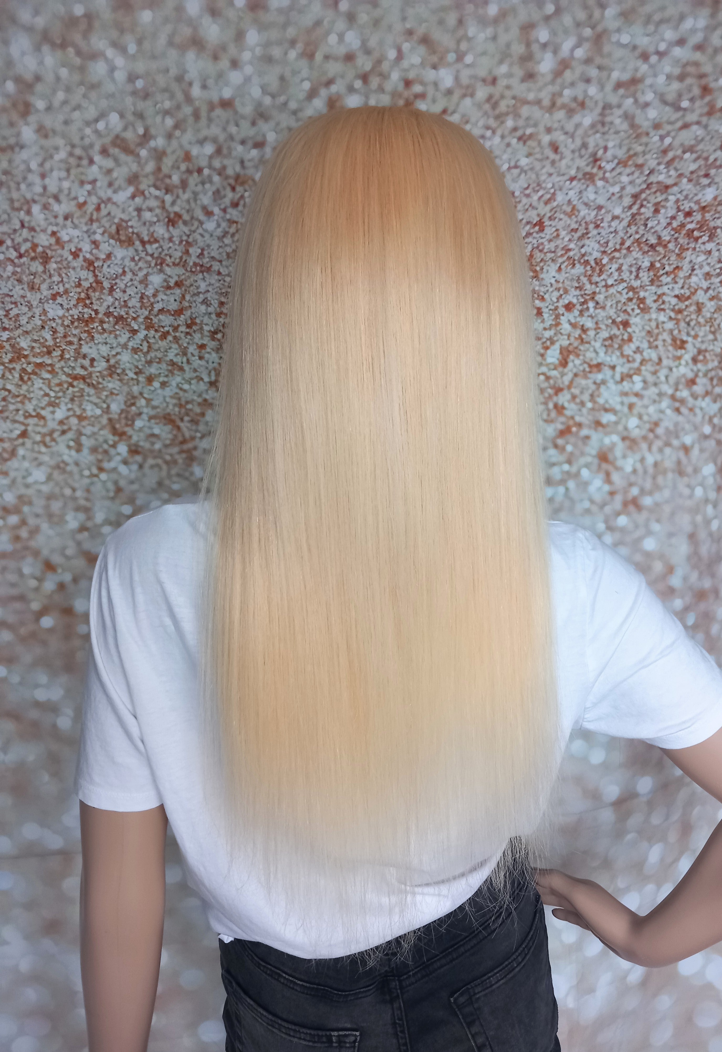 Khloe Headband wig, Human hair extension, choose shade, 16/18/20 inches long