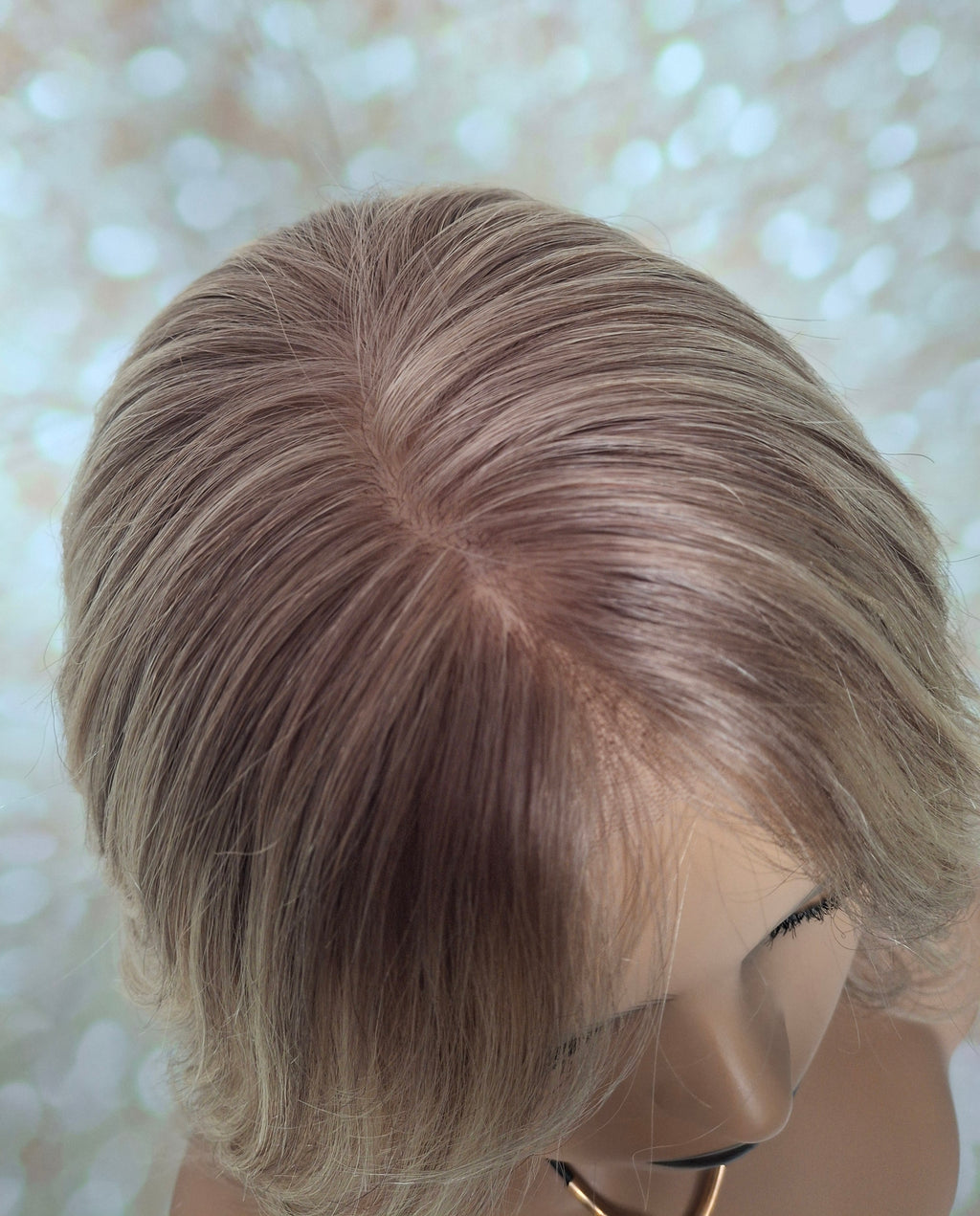 Ready to ship- Lila Silk base lace front wig, medical, hair loss, high quality, realistic, frosted fairytale, Medium