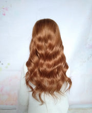 Load image into Gallery viewer, Prestige clip in U part human hair extension, auburn