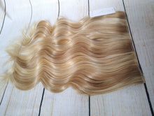 Load image into Gallery viewer, Human hair extension, one piece Premium clip in, choose shade, 16/18 inches long, 150g