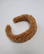 Load image into Gallery viewer, Immediate dispatch- Luxury teddy faux fur winter hairband, headband, hair accessory
