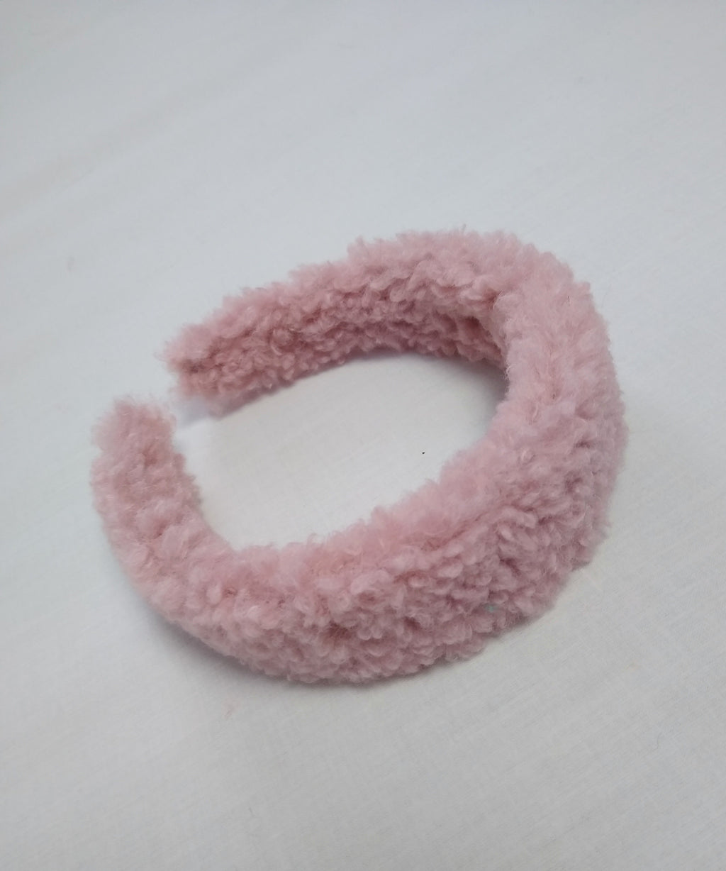 Immediate dispatch- Luxury teddy faux fur winter hairband, headband, hair accessory