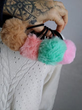 Load image into Gallery viewer, Immediate dispatch- Faux fur pom pom hair bands, 8 colours