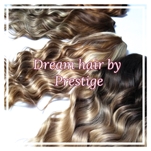 Charger l&#39;image dans la galerie, Prestige clip in U part human hair extension, dream hair by Prestige