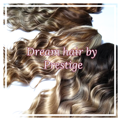Prestige clip in U part human hair extension, dream hair by Prestige
